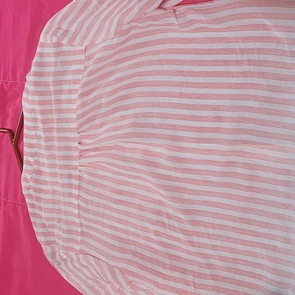 Zac & Rachel Petite striped button up blouse - Picture 7 of 7